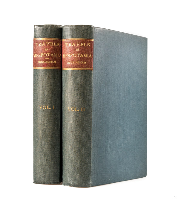 Travels in Mesopotamia. Including a journey from Aleppo to Bagdad, by the route of the Beer, Orfah, Diarbekr, Mardin, Mousul; with researches on the ruins of Nineveh, Babylon, and other ancient cities.