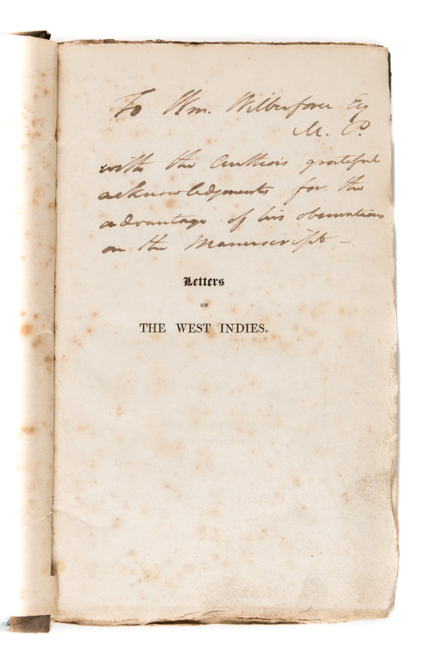 Letters on the West Indies.