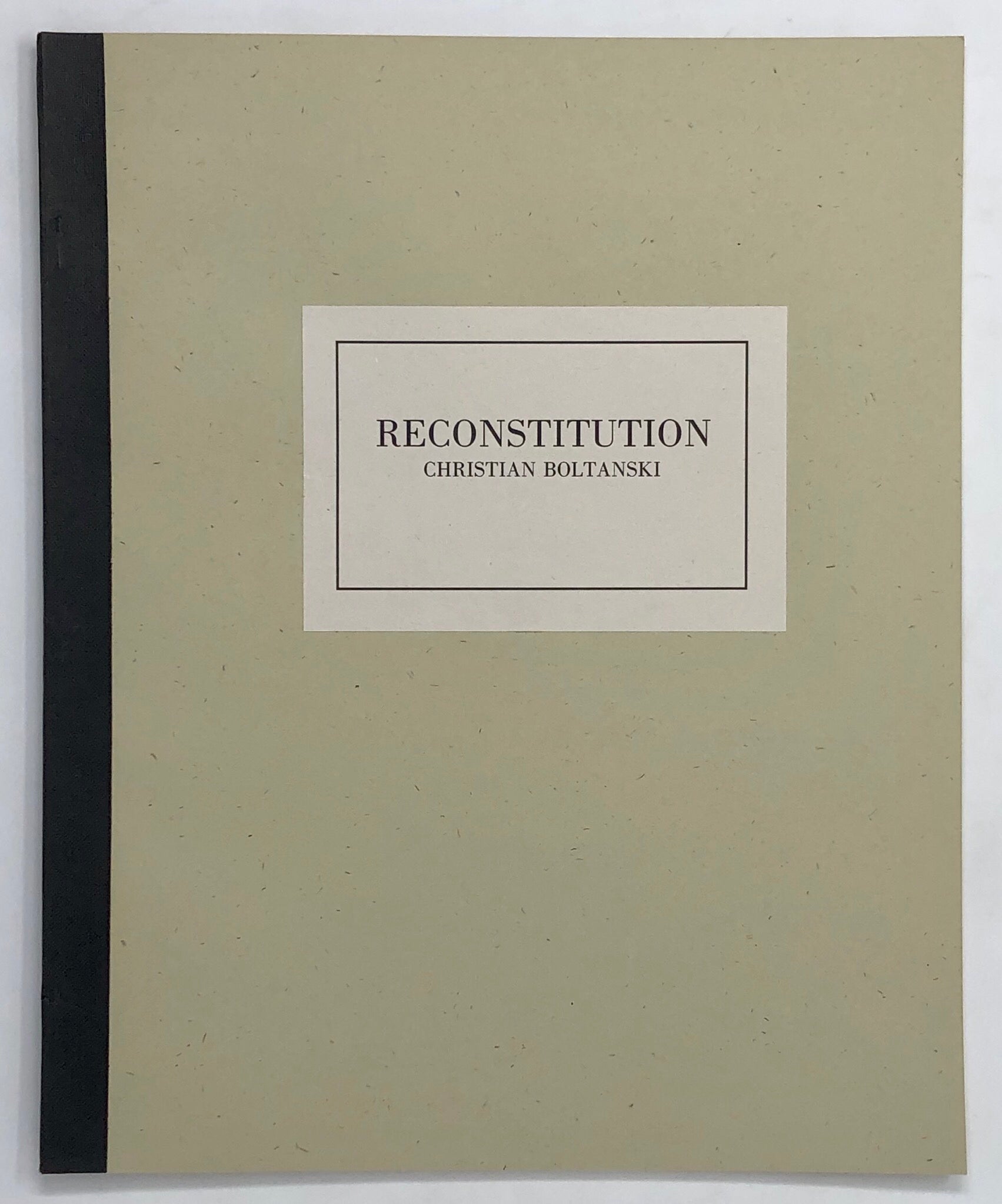 Reconstitution.