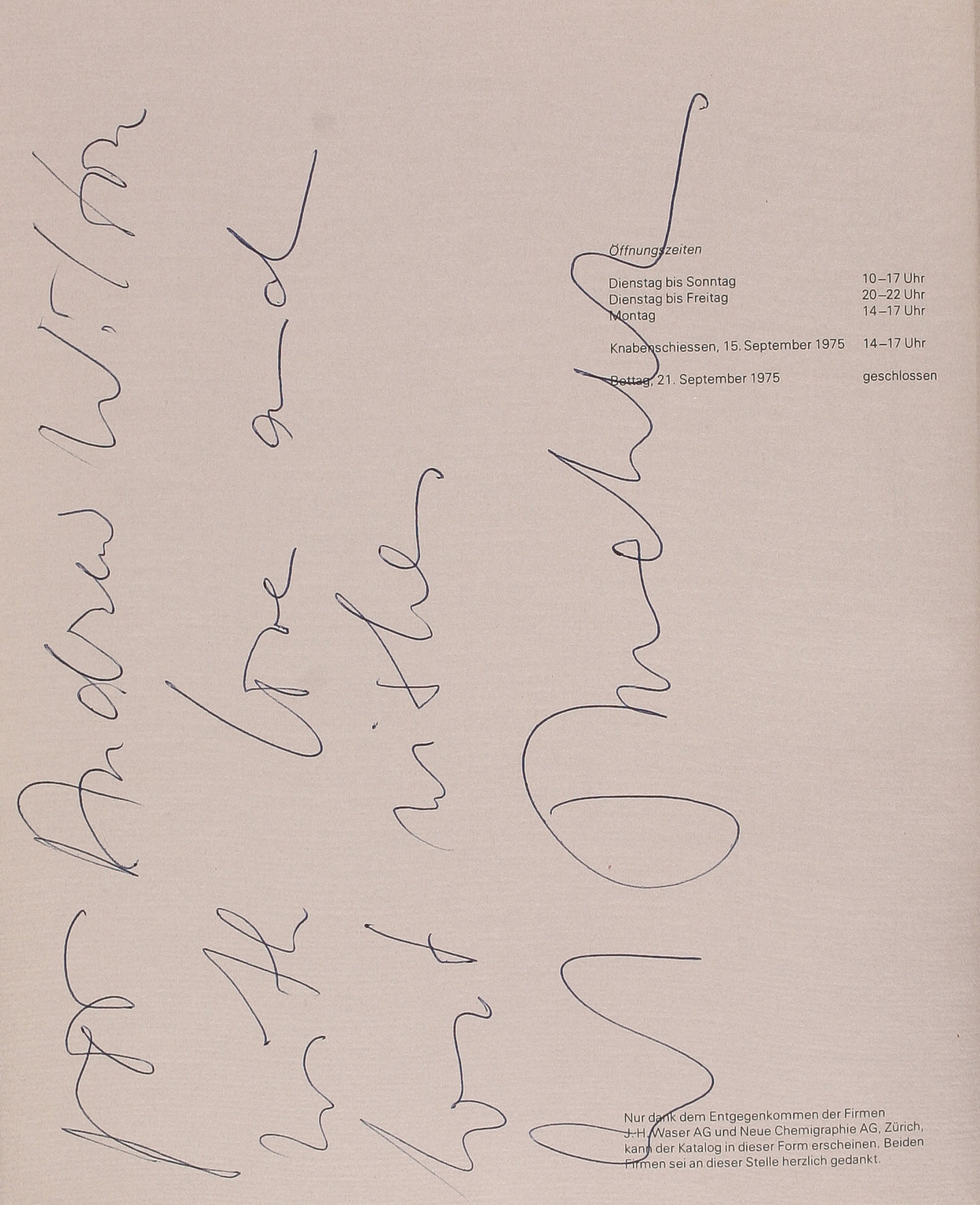 Exhibition Catalogue.