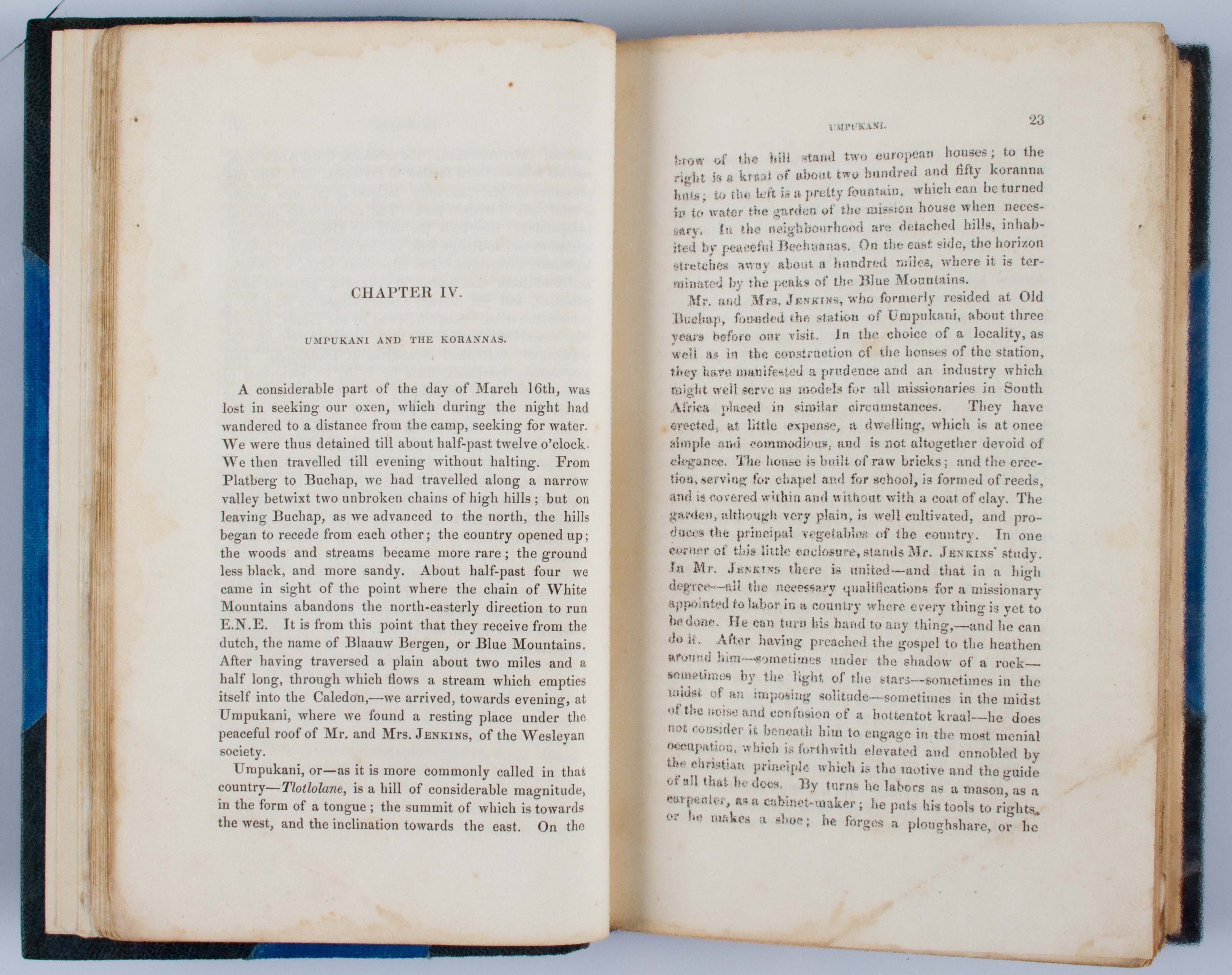 Narrative of an Exploratory Tour to the North-East of the Colony of the Cape of Good Hope.