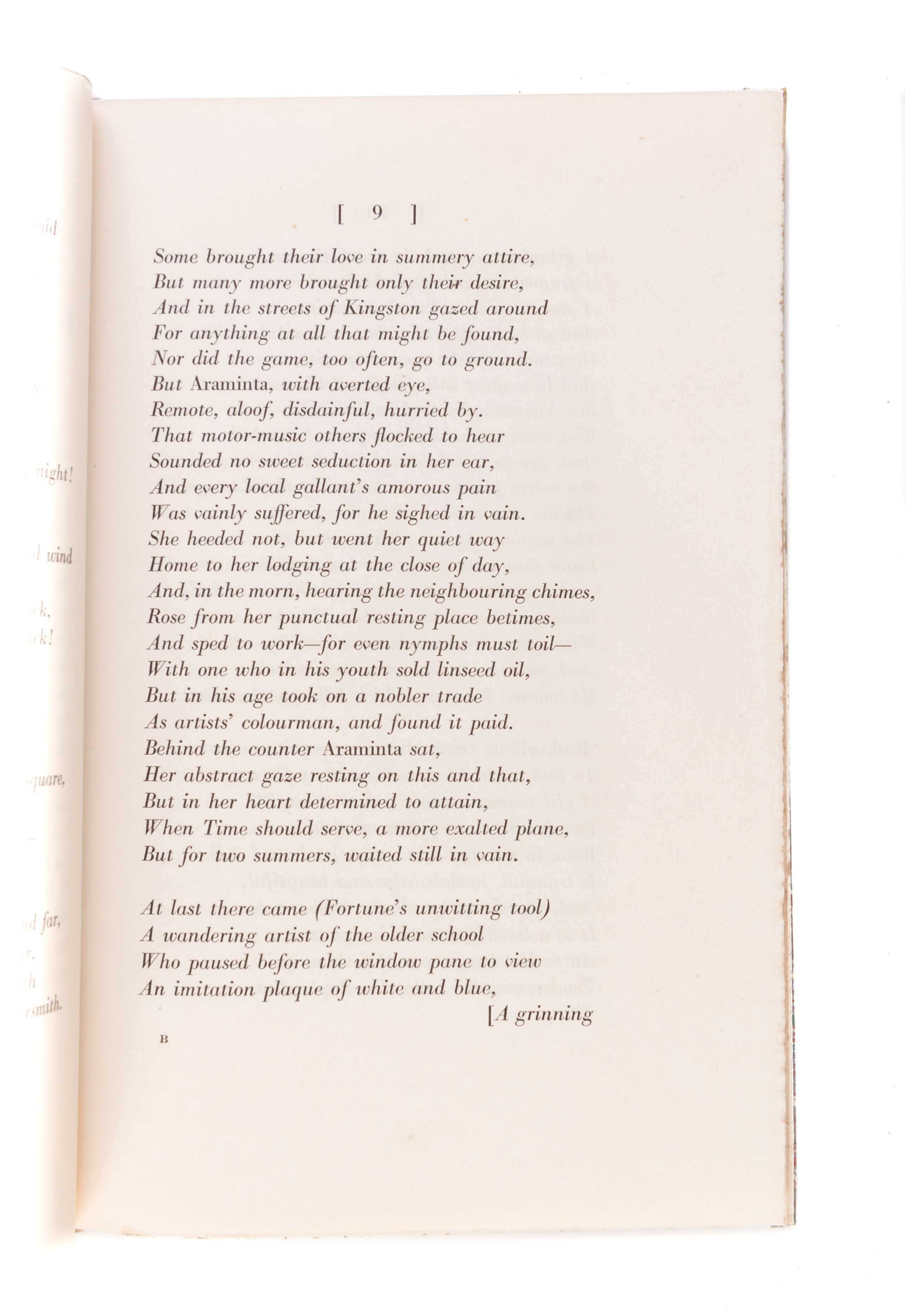 Love's Progress or The education of Araminta