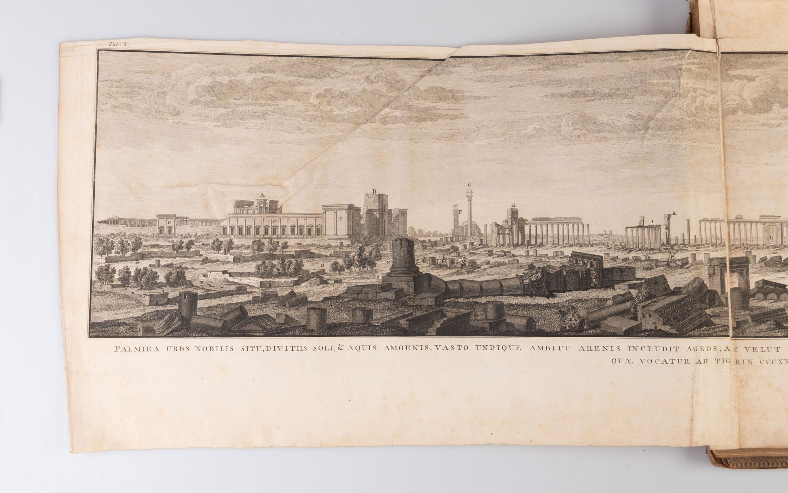 The Ruins of Palmyra, otherwise Tedmor, in the Desart.