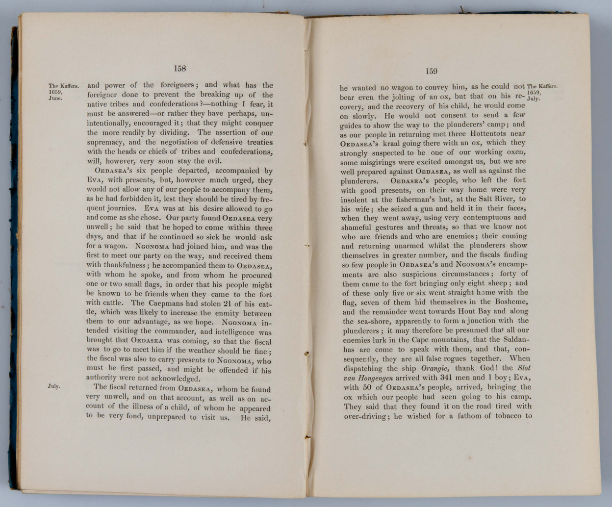 Memoir respecting the Kaffers, Hottentos, and Bosjemans, of South Africa.