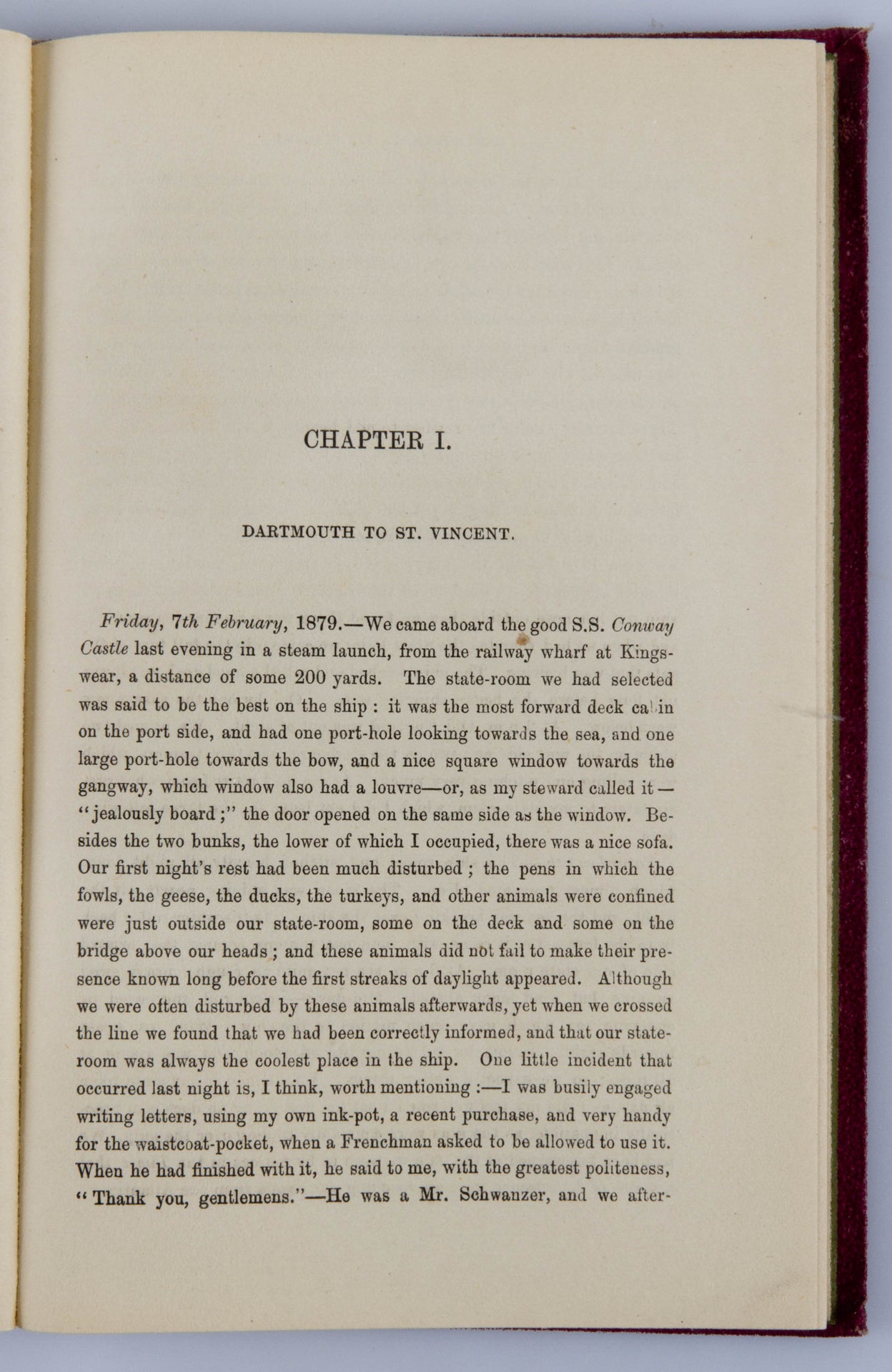 A Visit to Cape Colony and Natal in 1879.