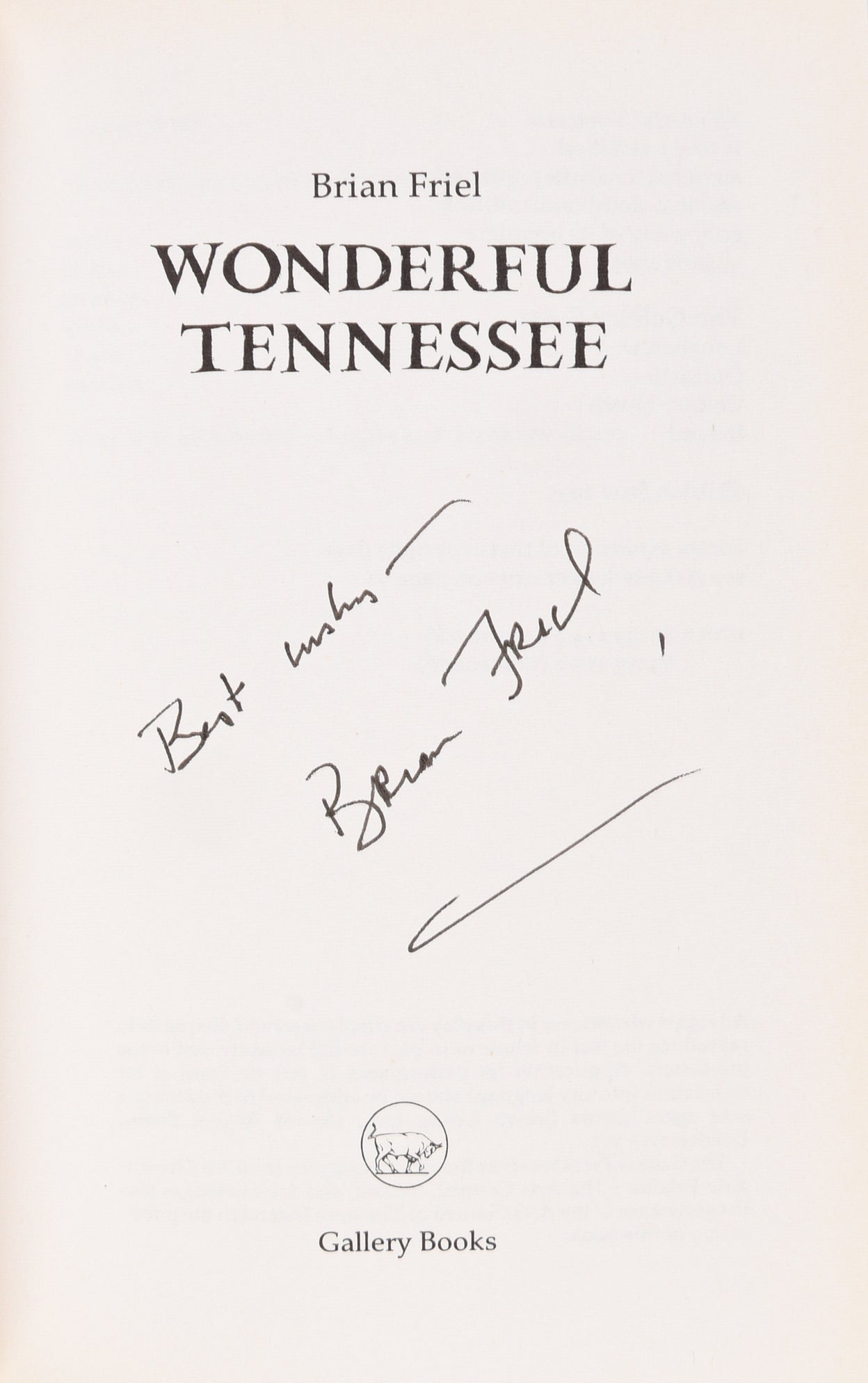 Wonderful Tennessee.