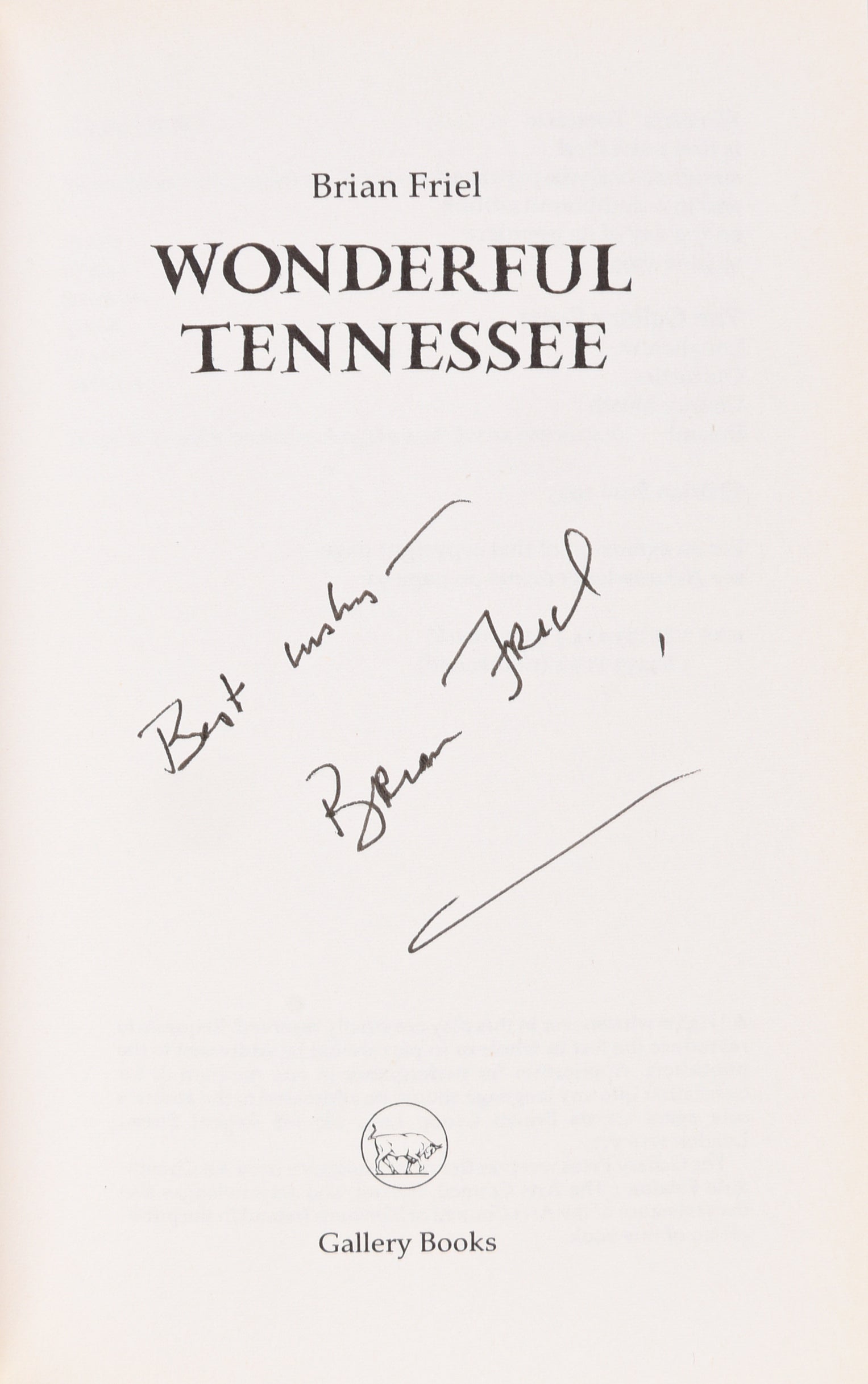 Wonderful Tennessee.