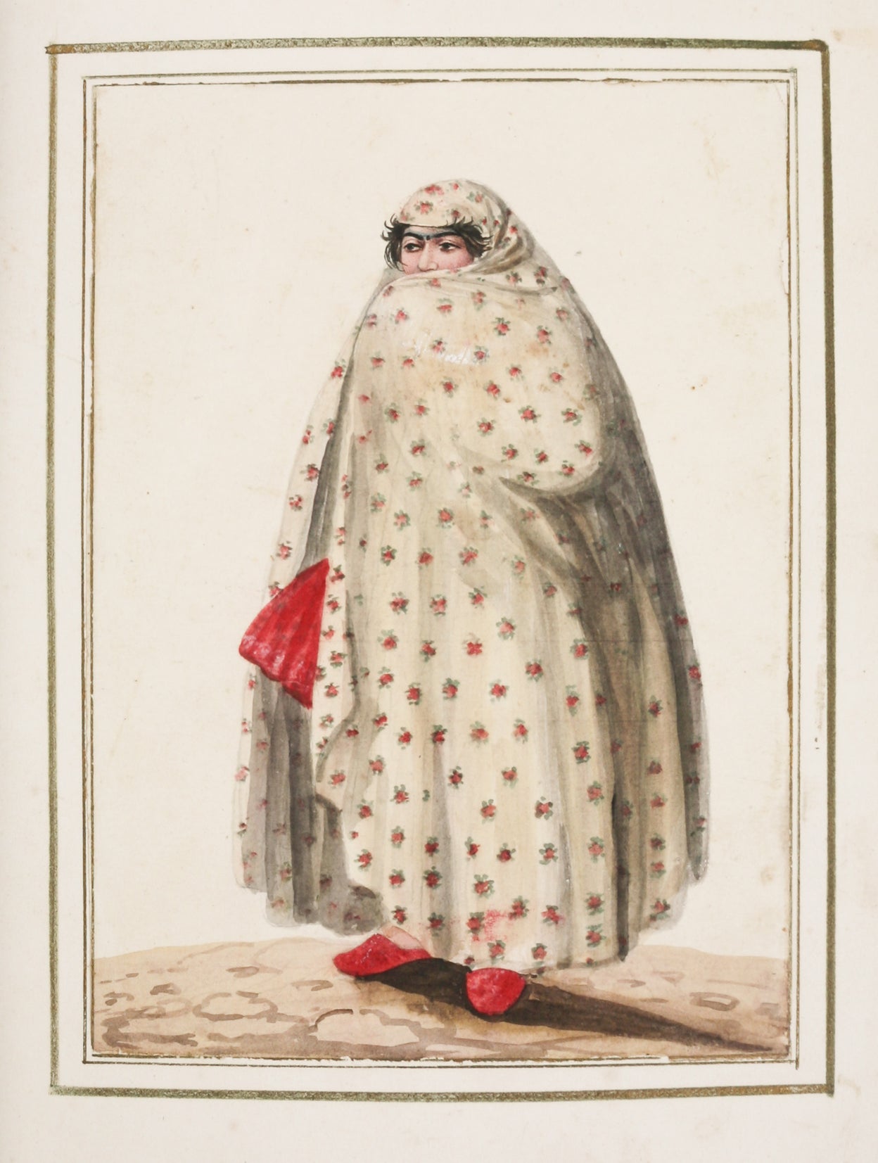 [An album of twenty-eight watercolours depicting Qajar tradespeople.]