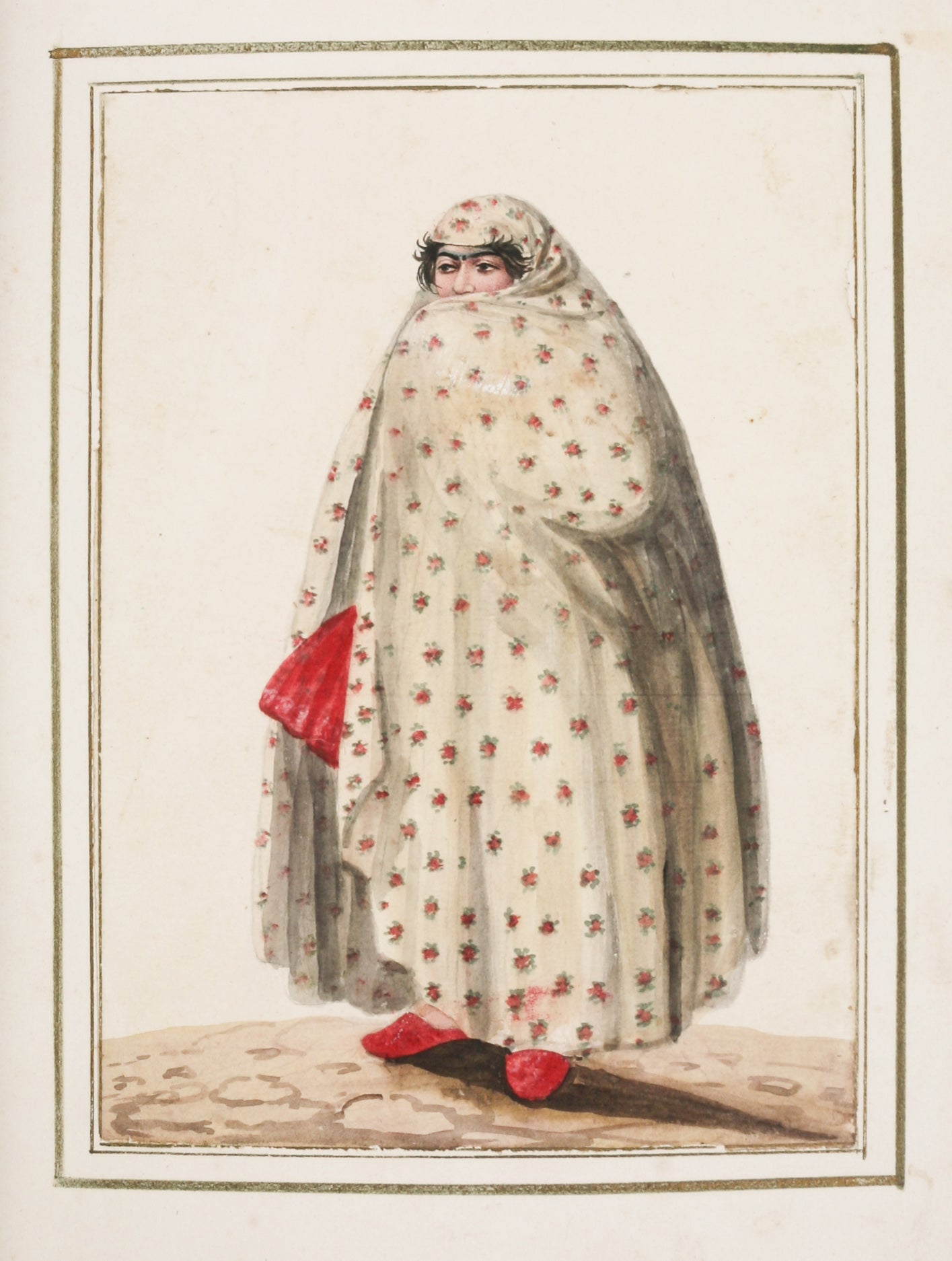 [An album of twenty-eight watercolours depicting Qajar tradespeople.]