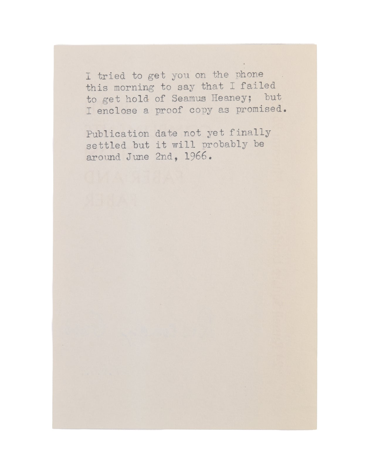 Death of a Naturalist.