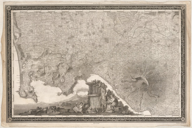 Topografia dell'Agro Napoletano con le sue adjacente ...