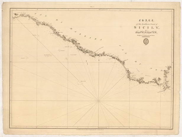 Chart of the Southern Coast of Sicily, ...