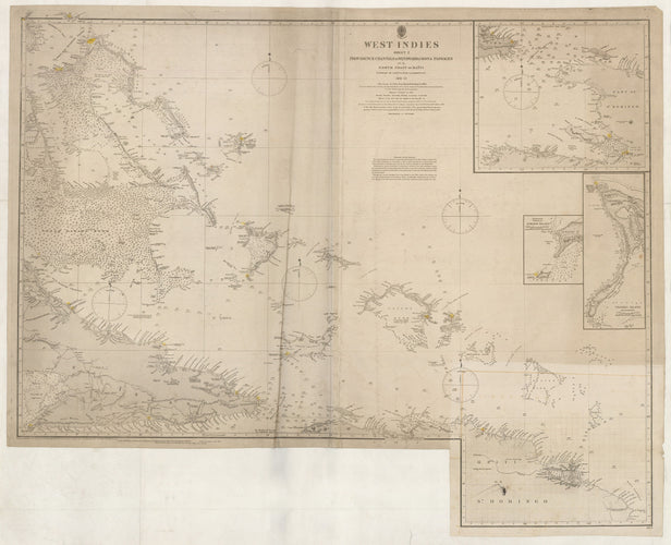 West Indies Sheet 2 Providence Channels To Windward & Mona Passages ...