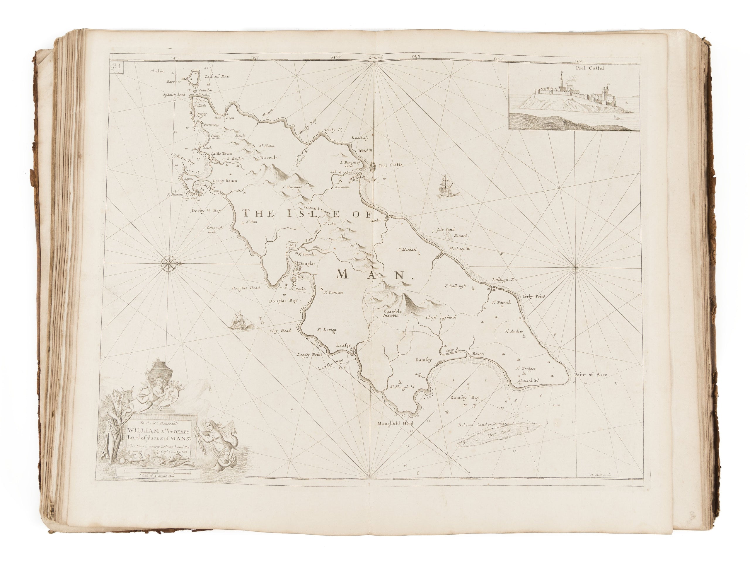 Great Britain's Coasting Pilot. In two parts. Being a New and Exact Survey of the Sea-Coast of England and Scotland, from the River of Thames to the Westward and Northward. With the Islands of Scilly, and from thence to Carlisle. Likewise the Islands of O