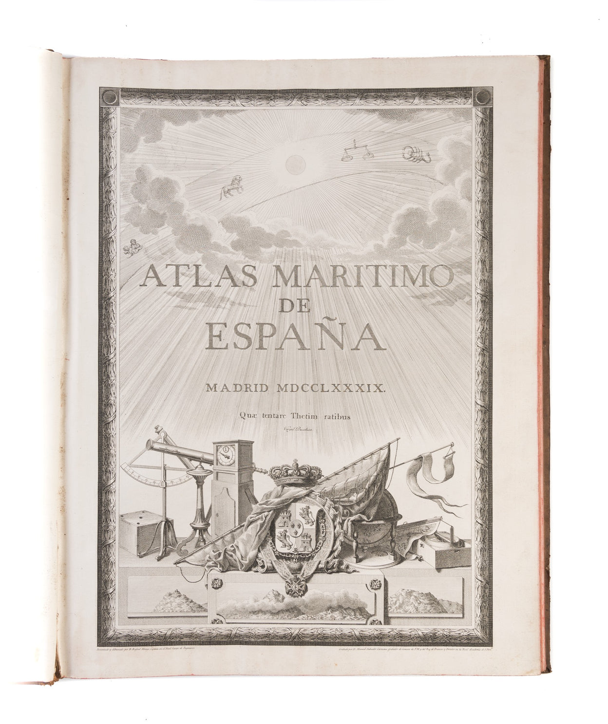 Atlas maritimo de España [Volume 1: the Atlantic coasts]