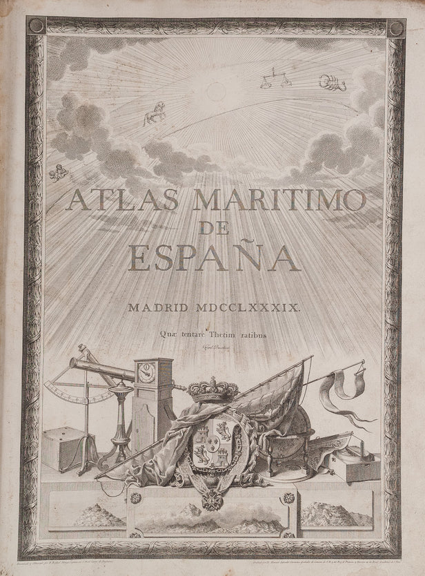 Atlas Maritimo de España.