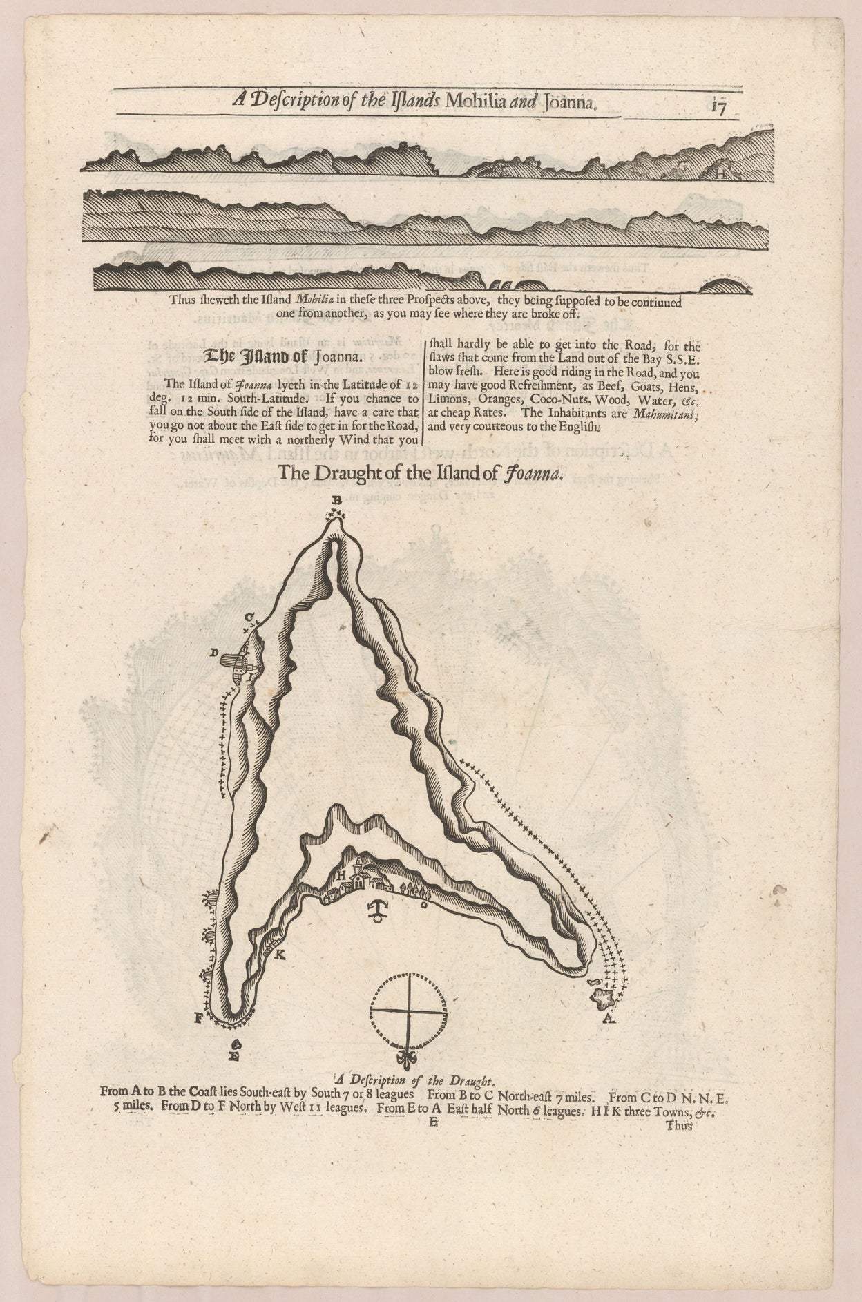 The English Pilot. The Third Book. Describing the Sea-Coasts, Capes, Headlands, Straits, Soundings, Sands, Shoals, Rocks and Dangers. The Islands, Bays, Roads, Harbors and Ports in the Oriental Navigation. Shewing the Properties and Nature of the Winds an