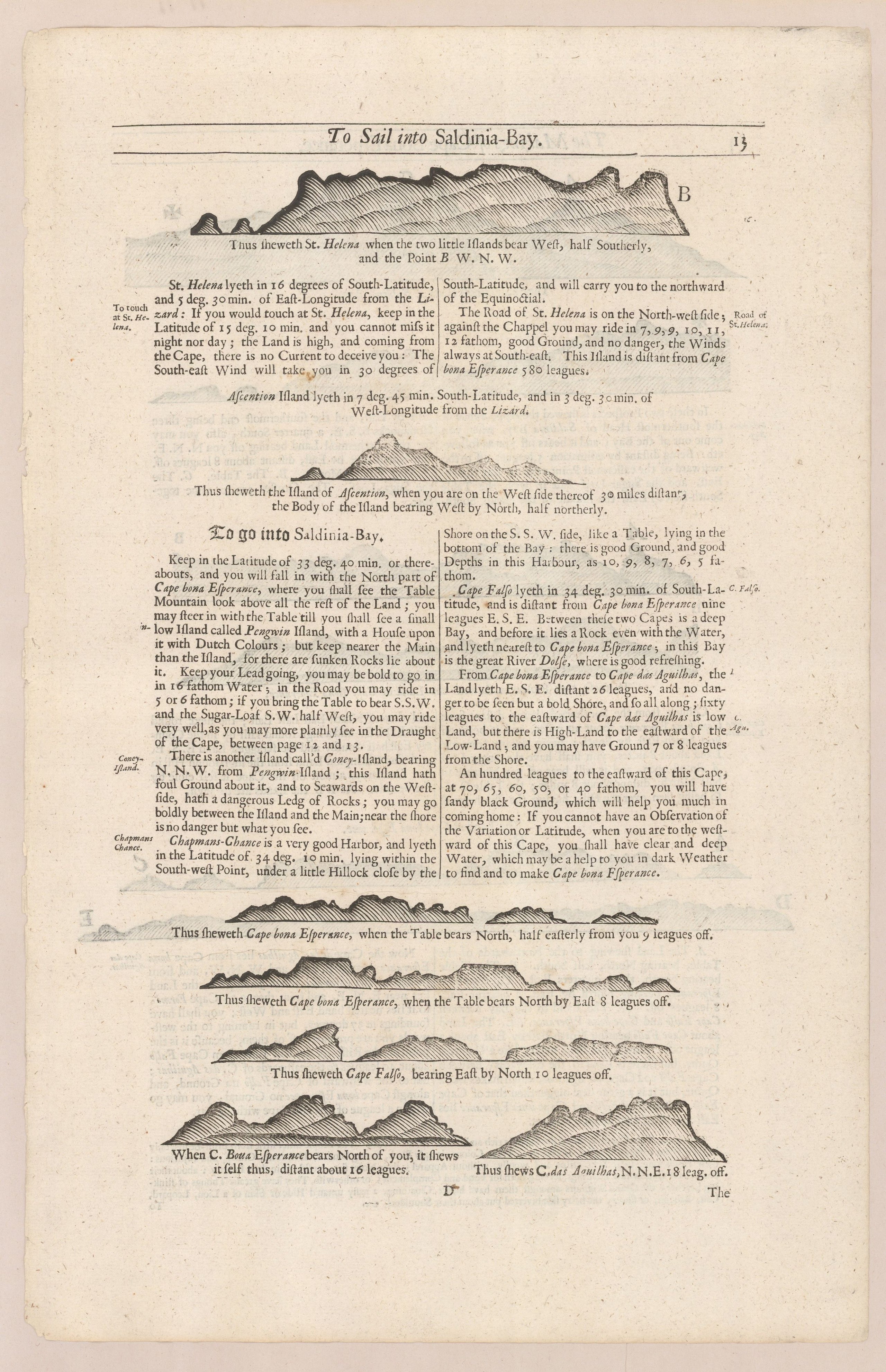 The English Pilot. The Third Book. Describing the Sea-Coasts, Capes, Headlands, Straits, Soundings, Sands, Shoals, Rocks and Dangers. The Islands, Bays, Roads, Harbors and Ports in the Oriental Navigation. Shewing the Properties and Nature of the Winds an