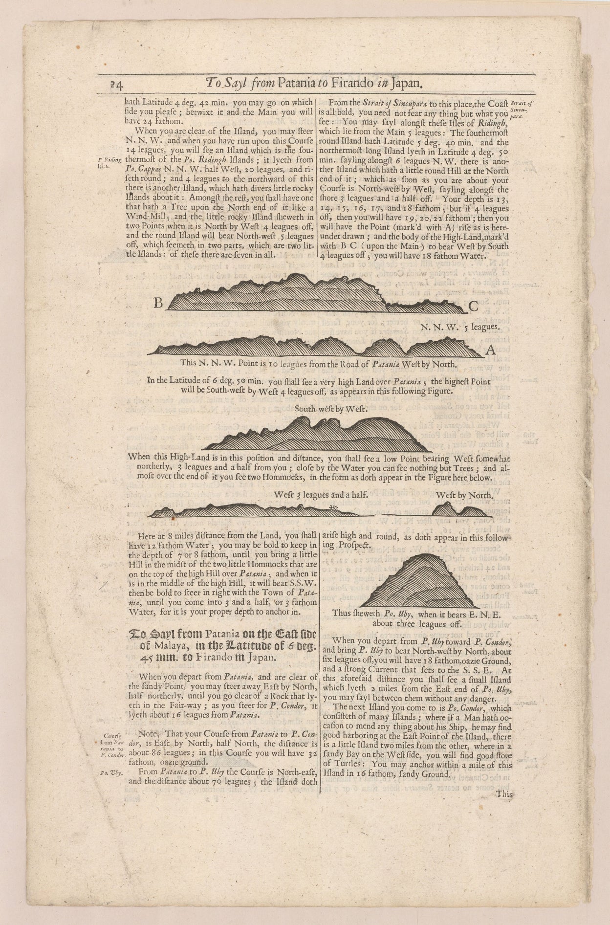 The English Pilot. The Third Book. Describing the Sea-Coasts, Capes, Headlands, Straits, Soundings, Sands, Shoals, Rocks and Dangers. The Islands, Bays, Roads, Harbors and Ports in the Oriental Navigation. Shewing the Properties and Nature of the Winds an