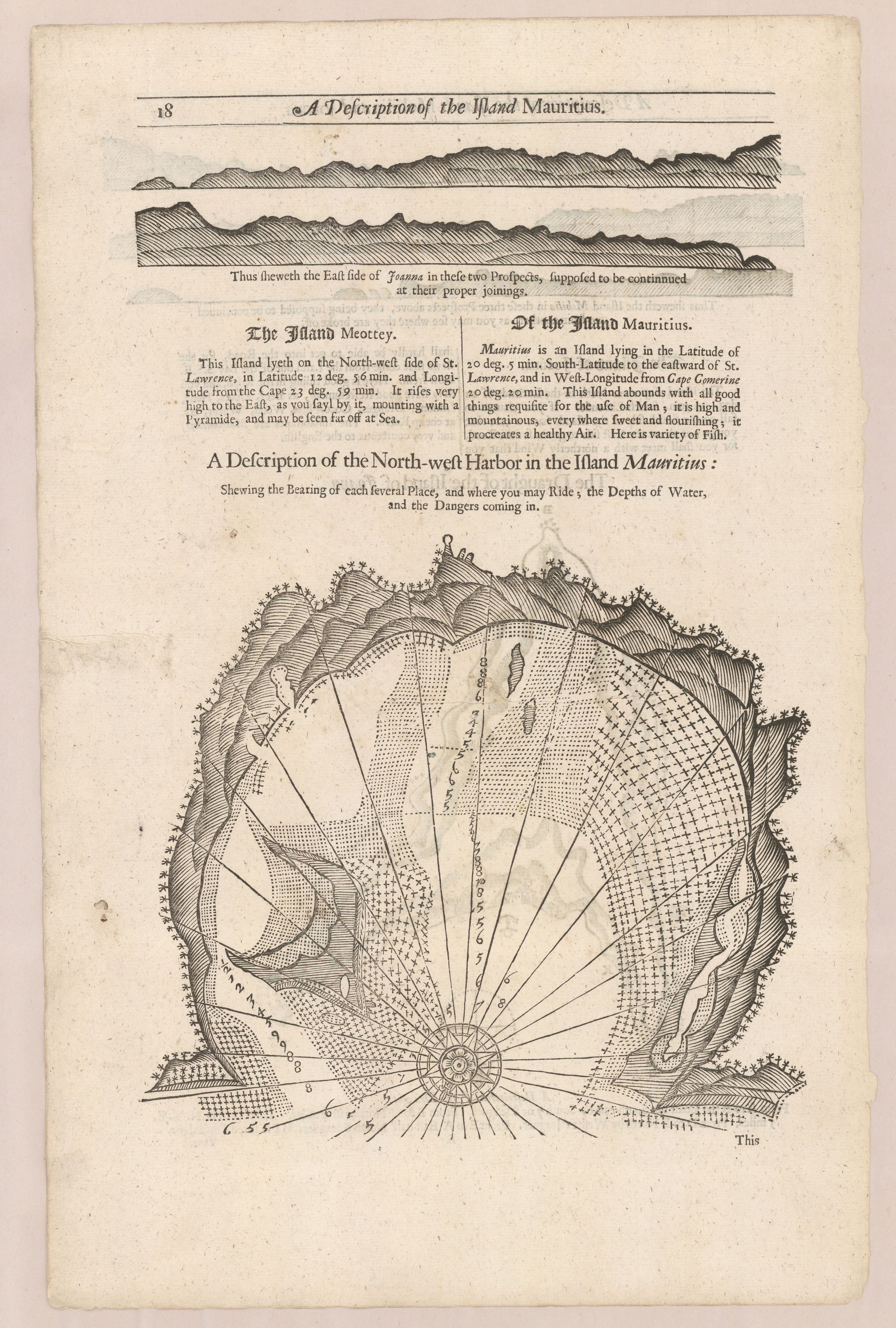 The English Pilot. The Third Book. Describing the Sea-Coasts, Capes, Headlands, Straits, Soundings, Sands, Shoals, Rocks and Dangers. The Islands, Bays, Roads, Harbors and Ports in the Oriental Navigation. Shewing the Properties and Nature of the Winds an