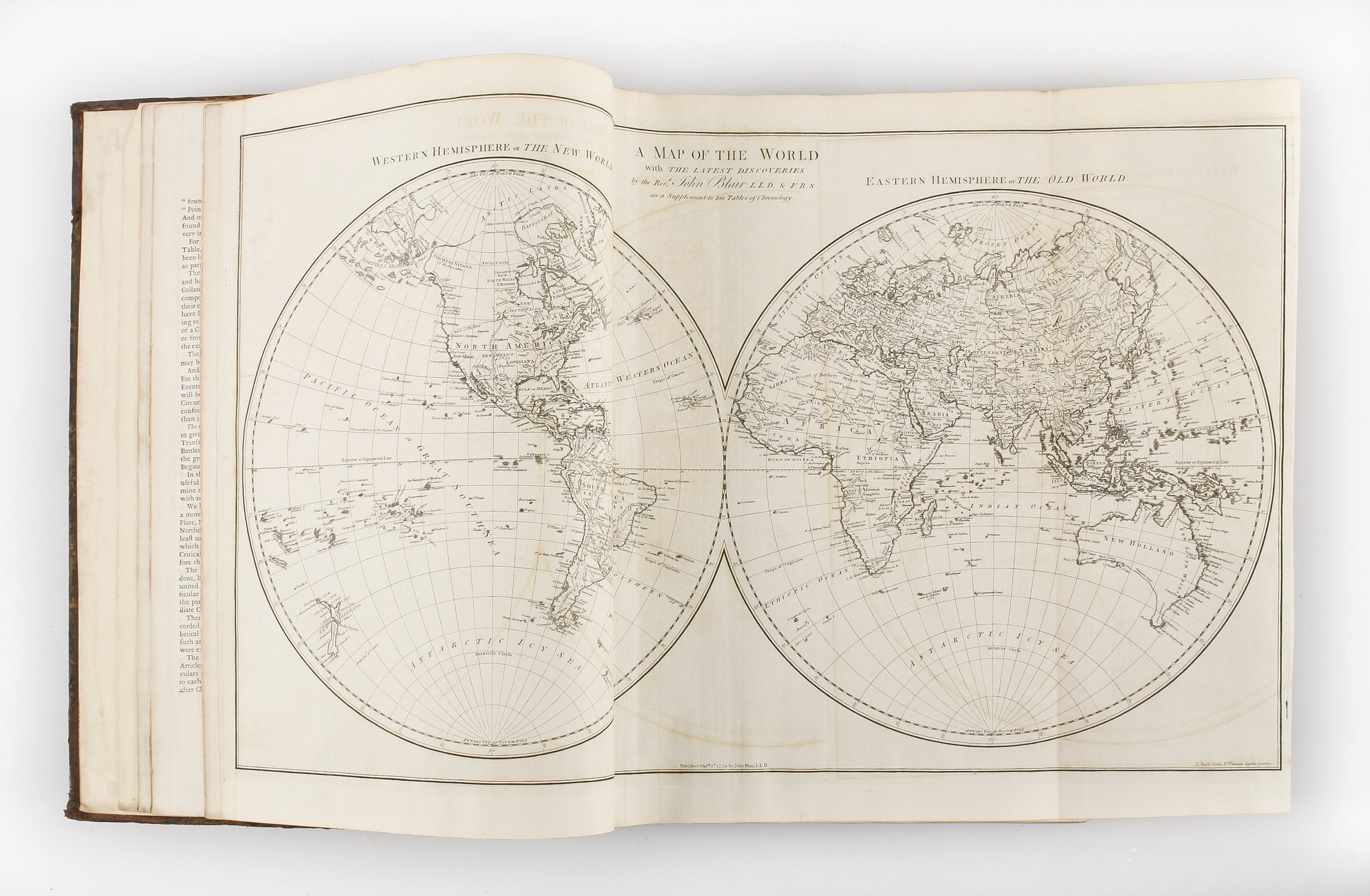 The Chronology and History of the World, from the Creation to the Year of Christ, 1779, Illustrated in LVI Tables ... [second title:] Fourteen Maps of Ancient and Modern Geography, for the Illustration of the Tables of Chronology and History. To which is