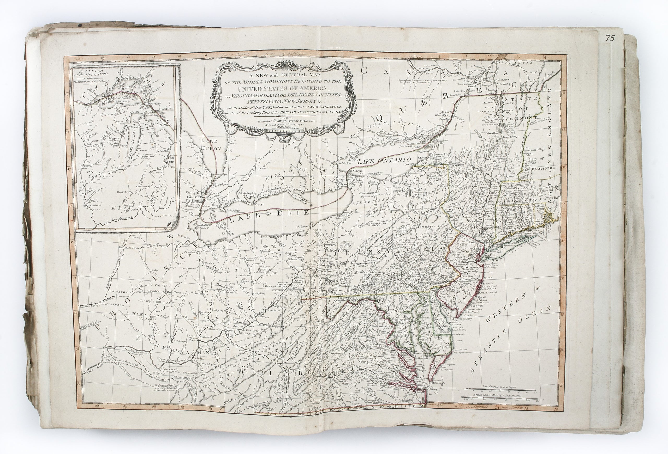 A New Universal Atlas; exhibiting all the Empires, Kingdoms, States, Republics, &c. &c. in the whole world: being a complete collection of the most approved maps extant: corrected with the greatest care, and augmented from the last edition of d'Anville an