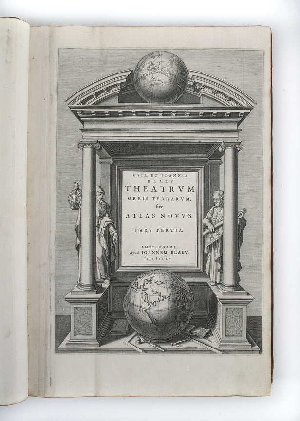 [Atlas of Italy] Guil. et Joannis Blaeu Theatrum Orbis Terrarum, sive Atlas Novus. Pars Tertia ...
