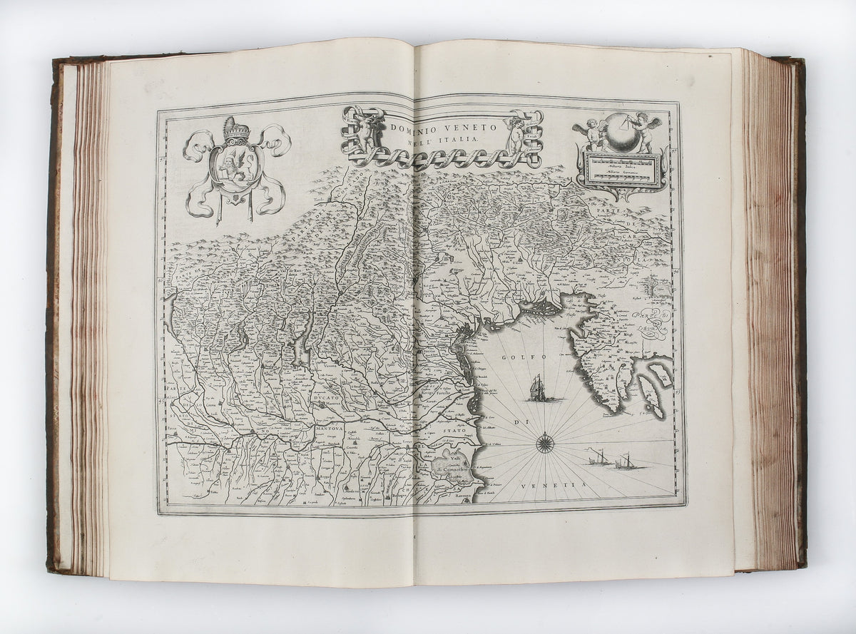 [Atlas of Italy] Guil. et Joannis Blaeu Theatrum Orbis Terrarum, sive Atlas Novus. Pars Tertia ...