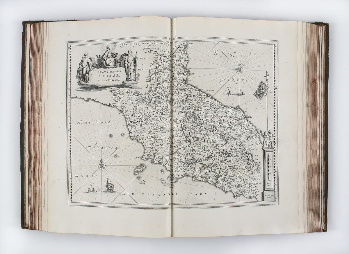 [Atlas of Italy] Guil. et Joannis Blaeu Theatrum Orbis Terrarum, sive Atlas Novus. Pars Tertia ...