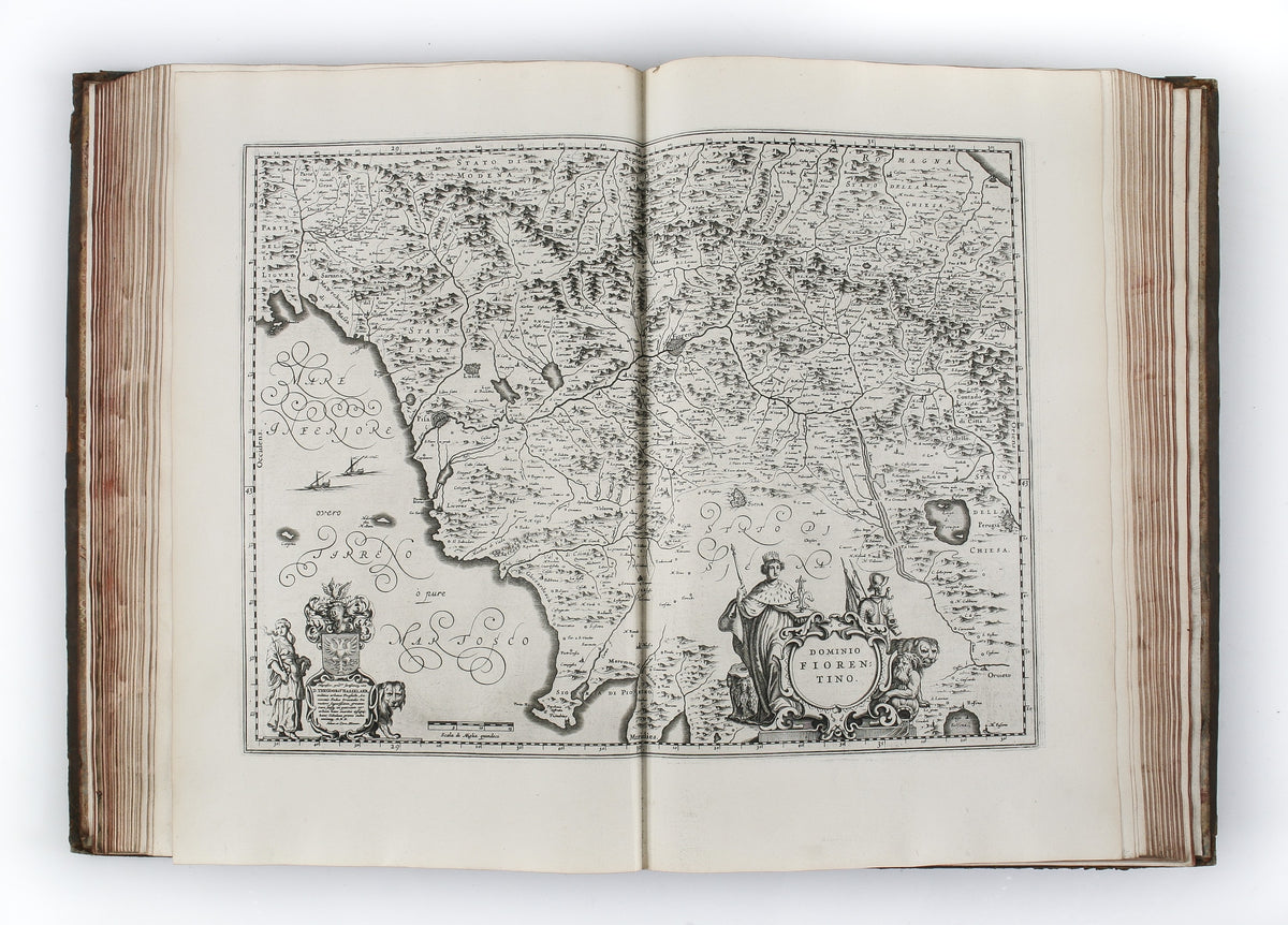 [Atlas of Italy] Guil. et Joannis Blaeu Theatrum Orbis Terrarum, sive Atlas Novus. Pars Tertia ...