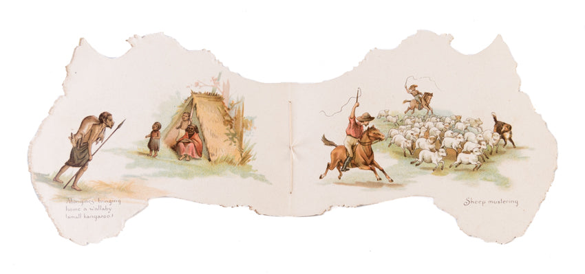 Australia [shape book].