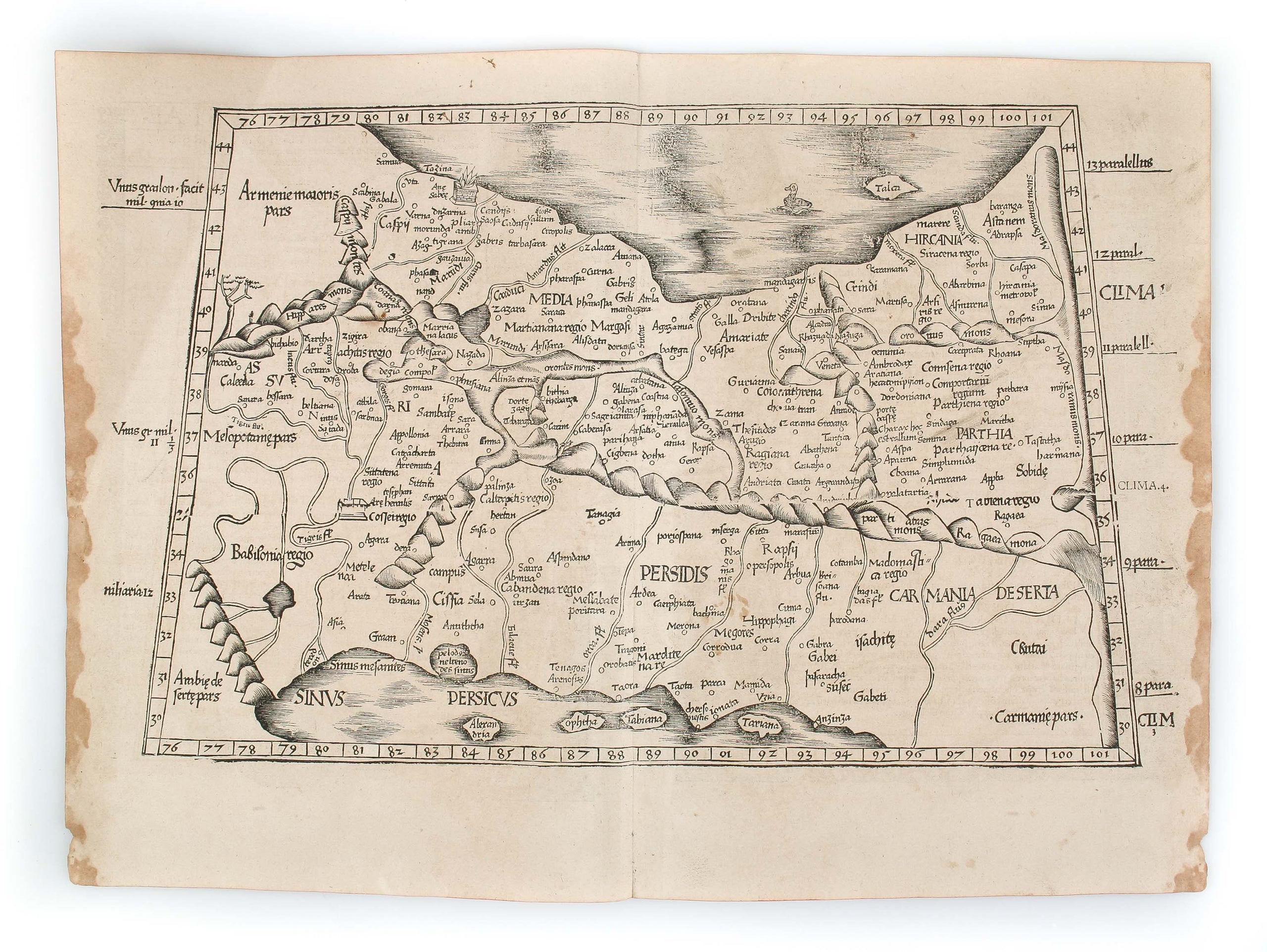 [Untitled Map of Persia]