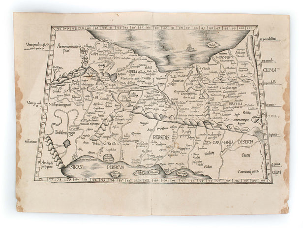[Untitled Map of Persia]