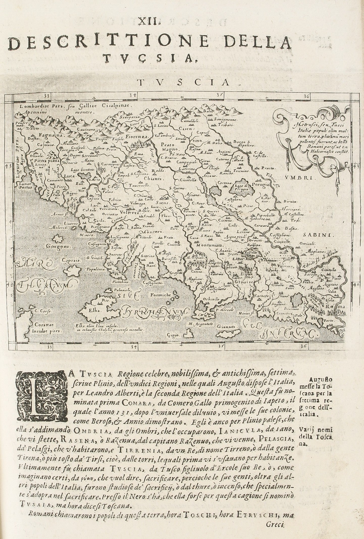 Geografia cioe` Descrittione Universale della terra partita in due volumi ... XXVII. Tauole Antiche di Tolomeo, e XXXVII. altre Moderne, tutte reuiste, & in alcuni luoghi accresciute, & illustrate da ricchissimi Commentar? di detto Sig. Magini ...