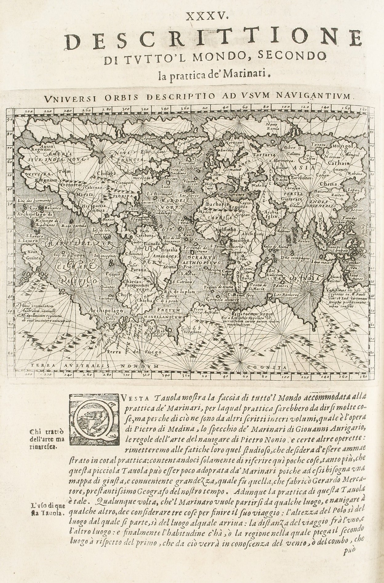 Geografia cioe` Descrittione Universale della terra partita in due volumi ... XXVII. Tauole Antiche di Tolomeo, e XXXVII. altre Moderne, tutte reuiste, & in alcuni luoghi accresciute, & illustrate da ricchissimi Commentar? di detto Sig. Magini ...