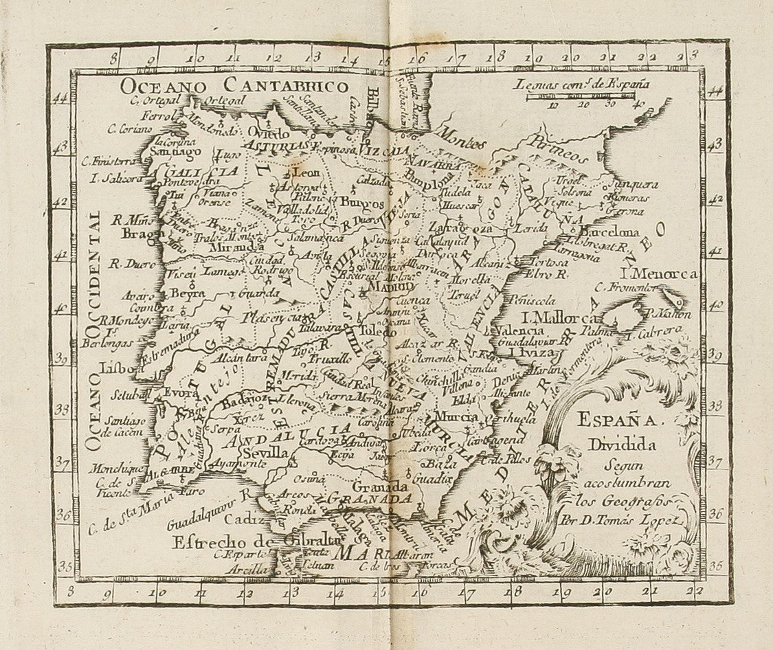 Atlas Geographico del Reyno de España, è Islas Adyacentes. Con una breve descripcion de sus provincias. Dispueto para la utilidad publica Por D. Thomás Lopez, Pensionista de S.M. en la Corte de Paris.