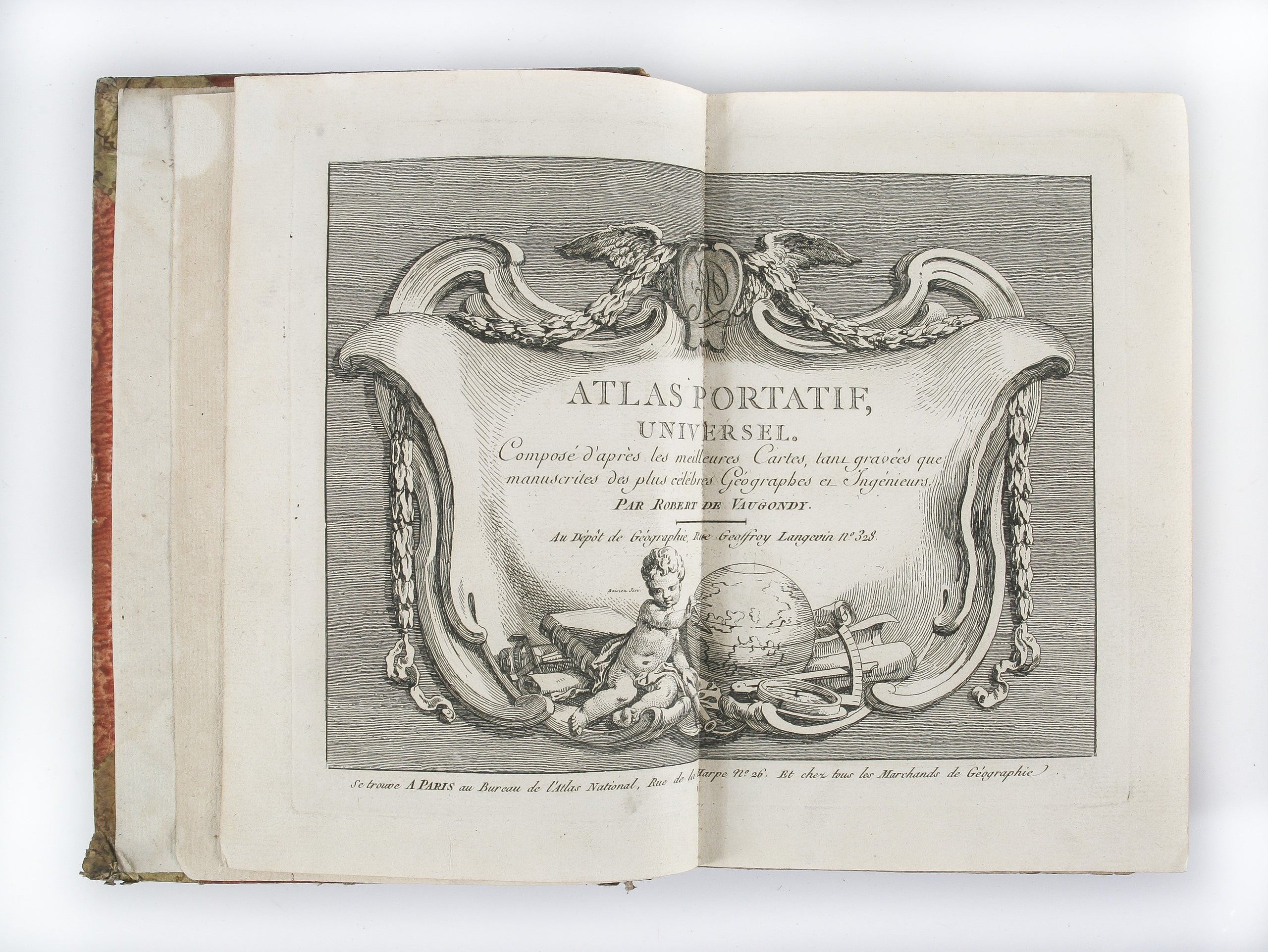Atlas Portatif Universel. Compose d'apres les meilleures cartes ...