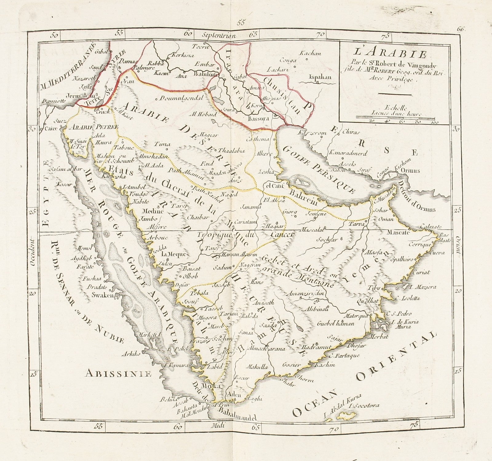 Atlas Portatif Universel. Compose d'apres les meilleures cartes ...