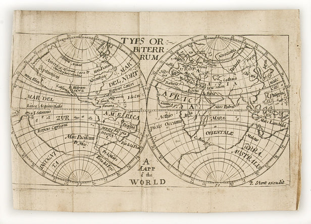A New Description of the World delineated Europe, Africa and Asia, America. With a mapp and tables of the empires, kingdoms, provinces & cities therein. ...