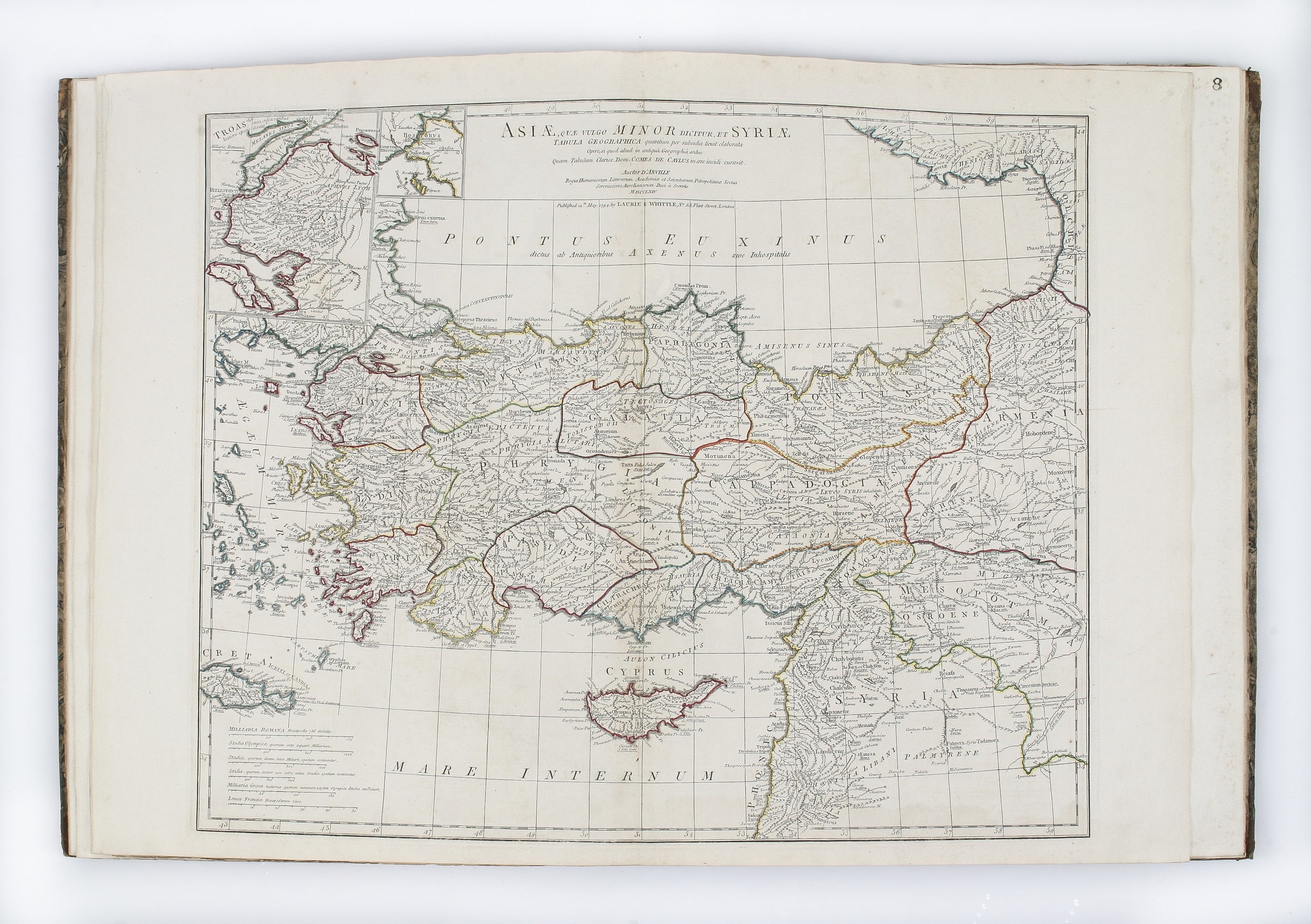 A Complete Body of Ancient Geography. ... Containing [list of thirteen maps:] Orbis Romani pars Orientalis; Orbis Romani pars Occidentalis; Orbis Veteribus Notus; Gallia; Italia; Graecia; Asia Minor et Syria; Palestina; Aegyptus; Britannia Romana; Graecia