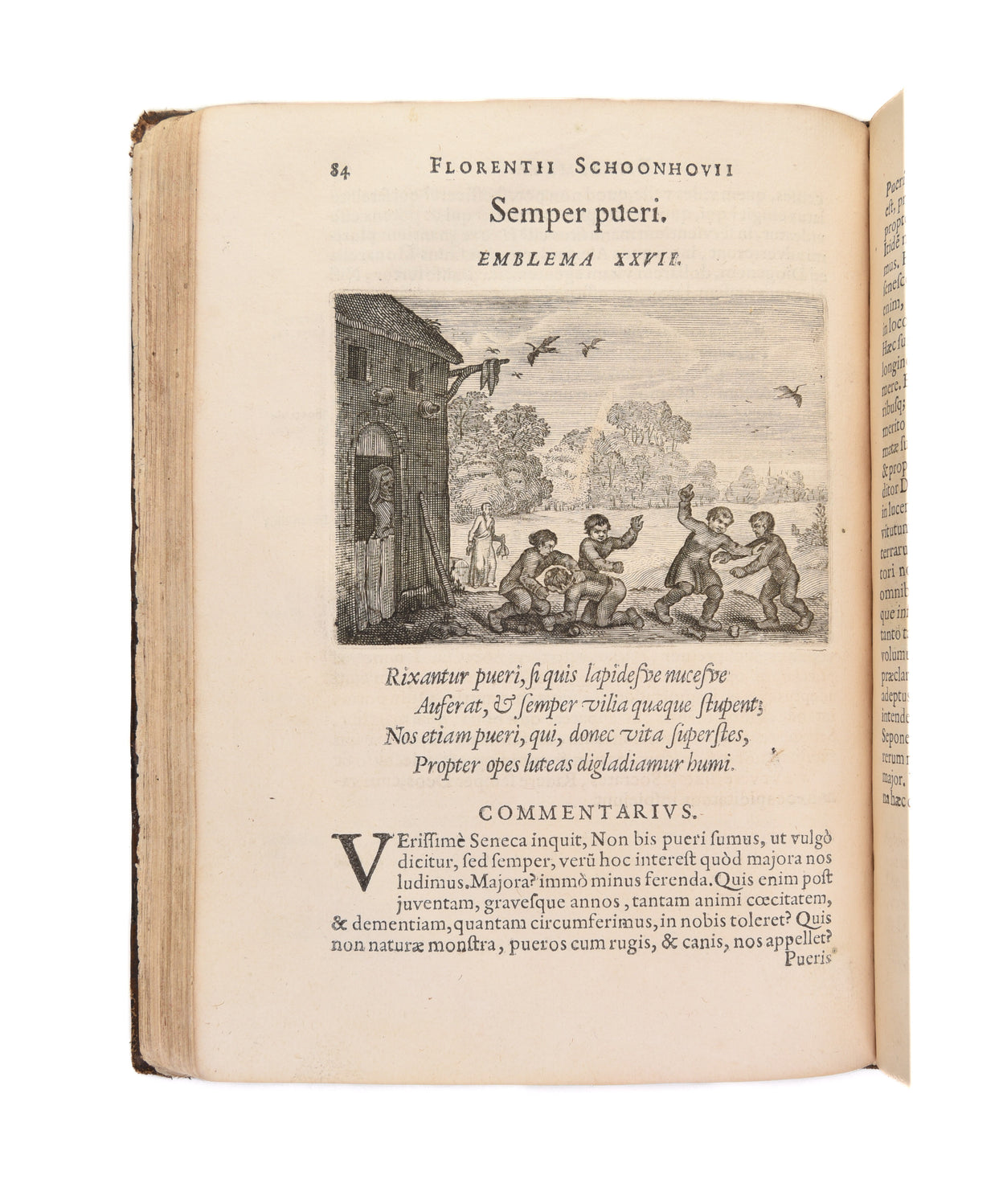 Emblemata, partim moralia partim etiam civilia . . . accedunt et alia quaedam poemata in aliis poematum suorum libris non contenta.
Gouda, Andreas Burier, 1618