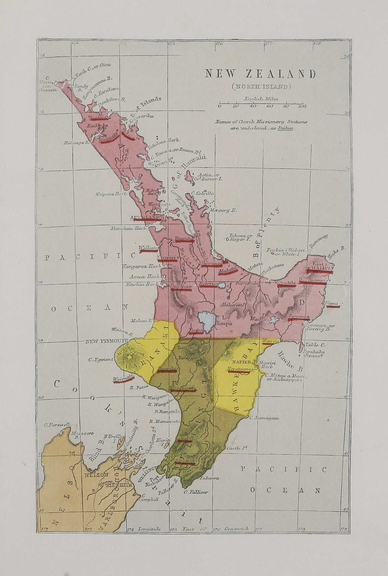 The Church Missionary Atlas. Maps of the various Missions ...