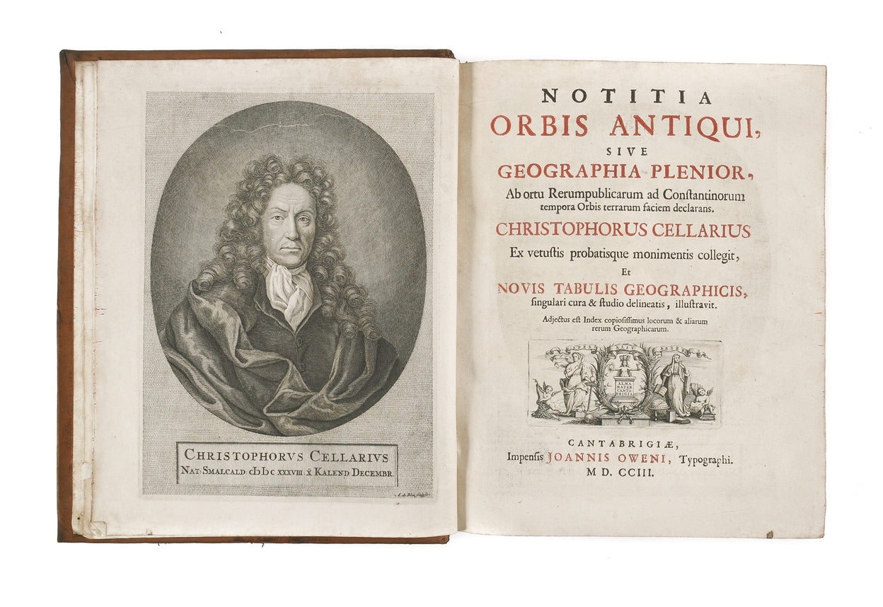 Notitia Orbis Antiqui, sive Geographia Plenior, Ab ortu Rerumpublicarum ad Constantinorum tempera Orbis terrarum faciem declarans ... et novis tabulis geographicis ...