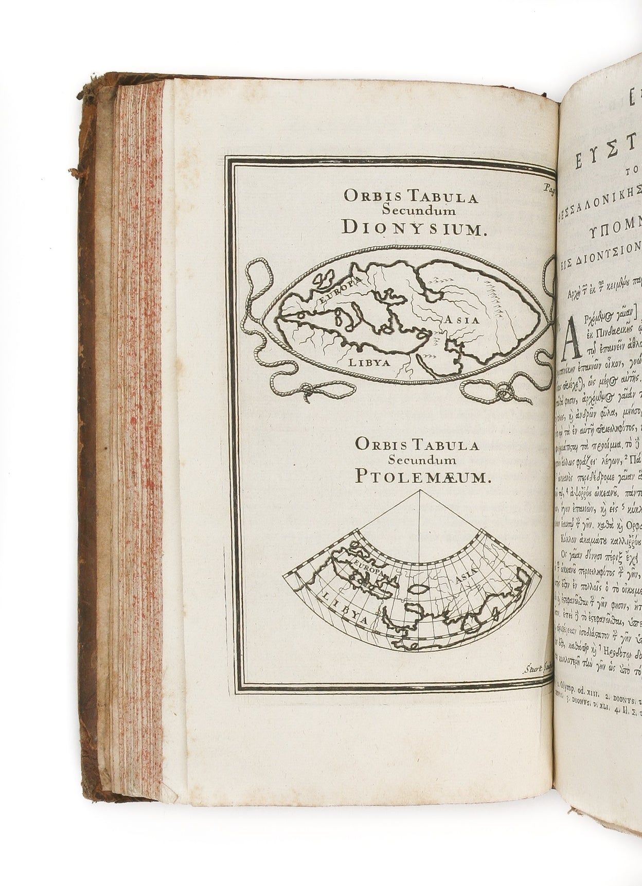 Dionysiou Oikoumenes Periegesis. Eis auten palaion scholia, kai eustathiou parekbolai. Dionysii Orbis Descriptio ...