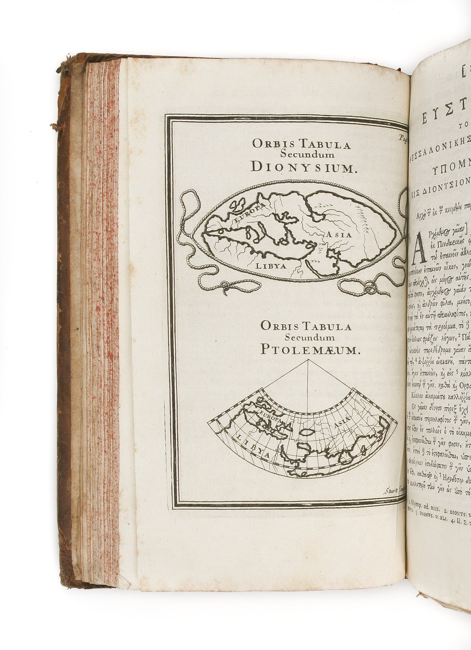 Dionysiou Oikoumenes Periegesis. Eis auten palaion scholia, kai eustathiou parekbolai. Dionysii Orbis Descriptio ...