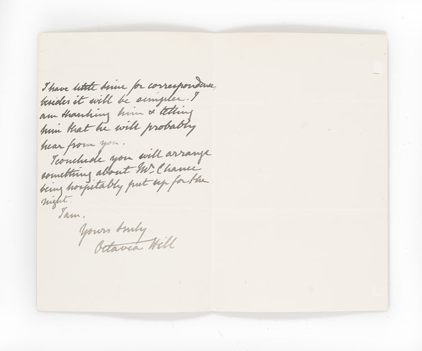Autograph Letter Signed to 