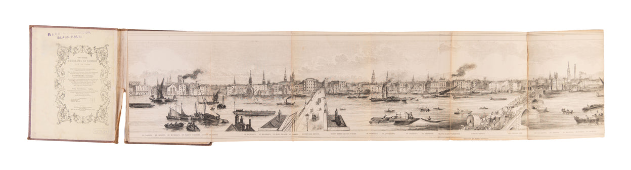 The Grand Panorama of London from the Thames ...