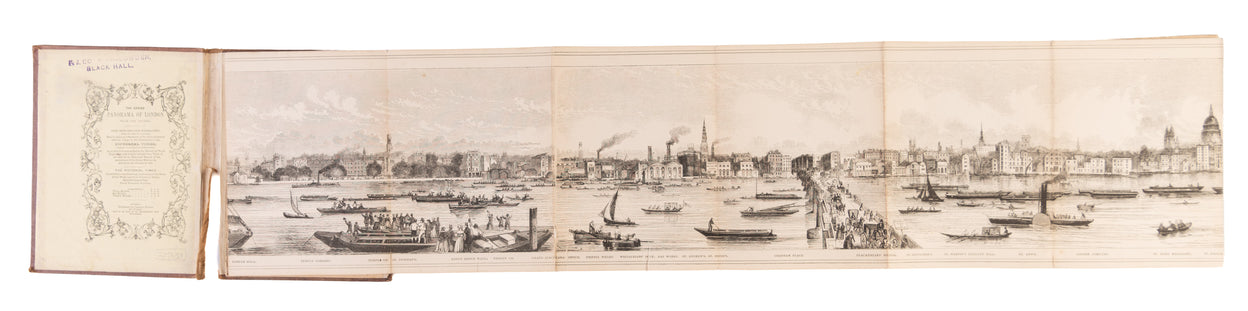 The Grand Panorama of London from the Thames ...