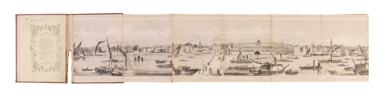 The Grand Panorama of London from the Thames ...