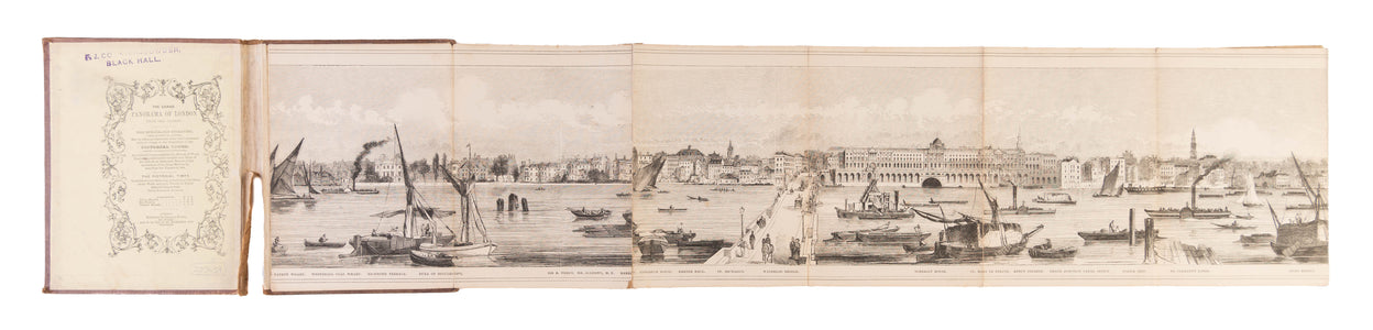 The Grand Panorama of London from the Thames ...